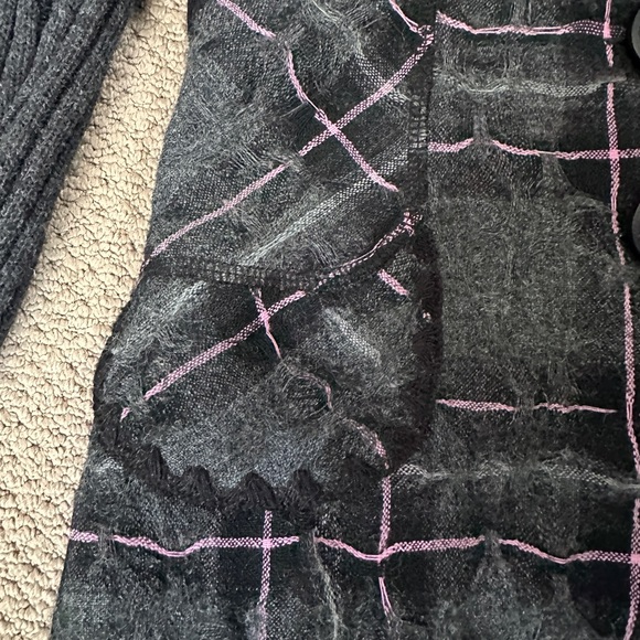 VEX Collection Jacket Wirh Rib Knit Sleeves and Back - Picture 3 of 12